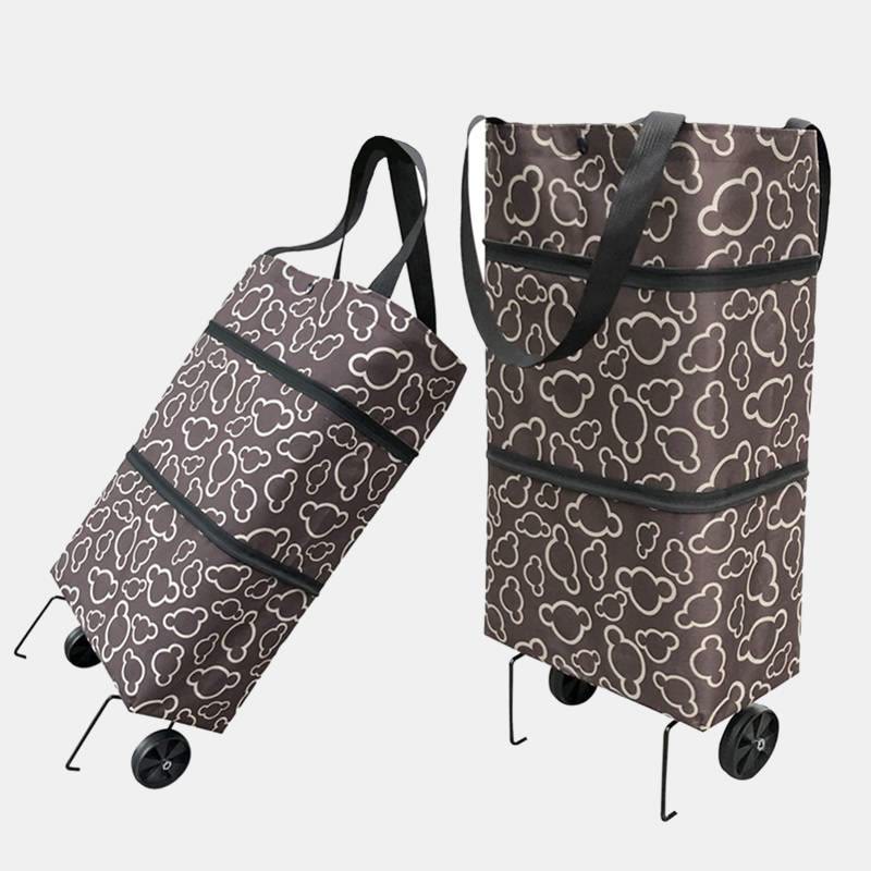 <Shipped within 24 hours> Expandable Foldable Trolley Bag