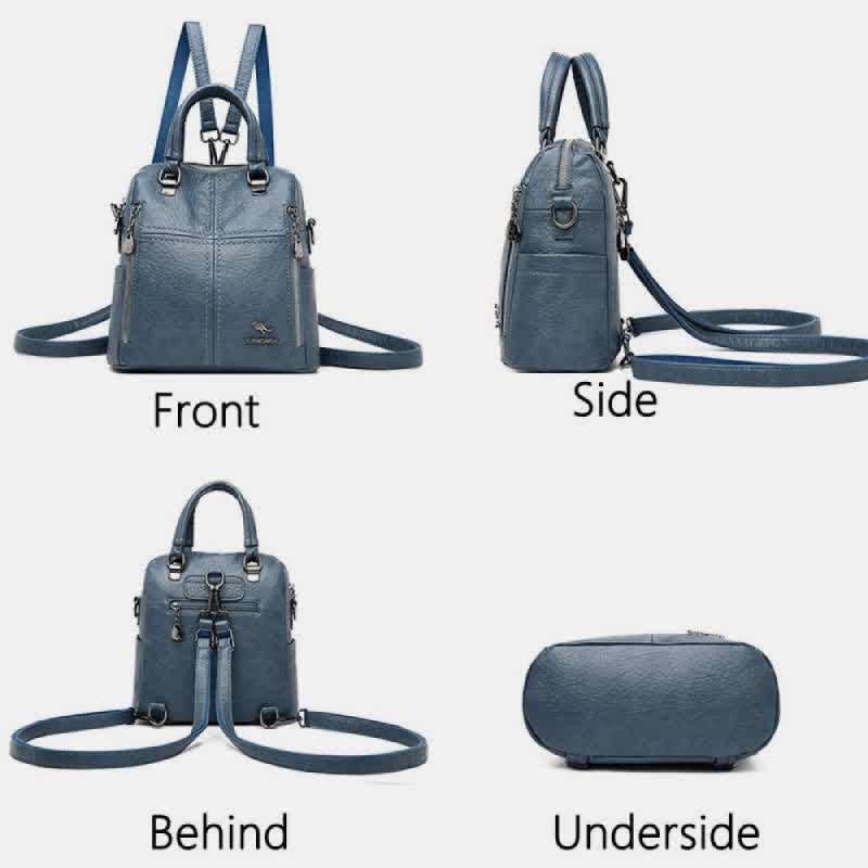 <Shipped within 24 hours> Large Capacity Elegant Crossbody Bag Convertible Backpack