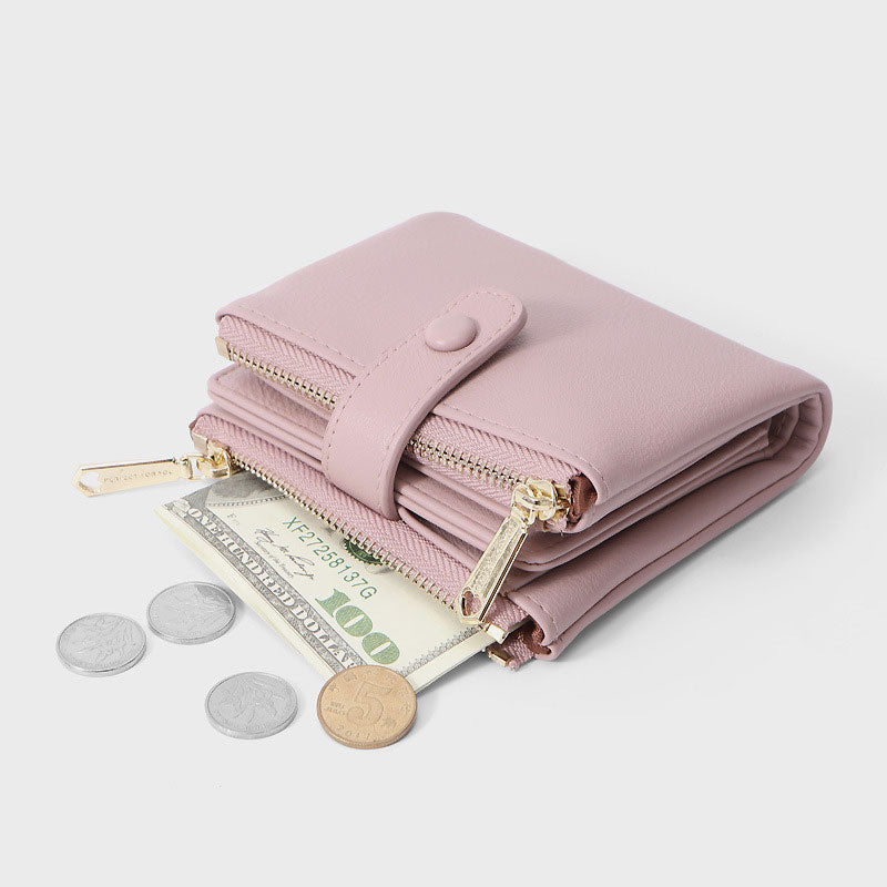 Anti-theft Classic Soft Short Wallet