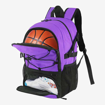 Basketball Backpack For Outdoor Training Shoe Compartment Sports Bag