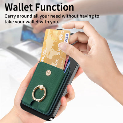 Magnetic Wallet Compatible with MagSafe RFID Blocking Wallet for iPhone