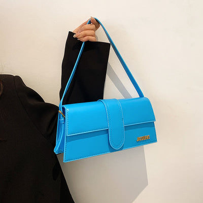 Shoulder Bag For Women Solid Color Square Elegant Dating Bag