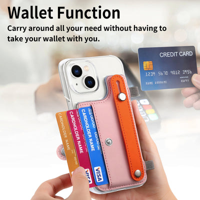 Universal Phone Wallet Credit Card Phone Grips Mini Phone Wallet Stick