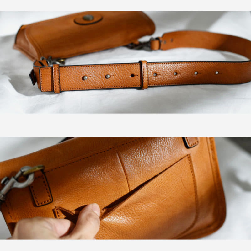 Crossbody Bag For Women Leisure Style Genuine Leather Shopping Bag