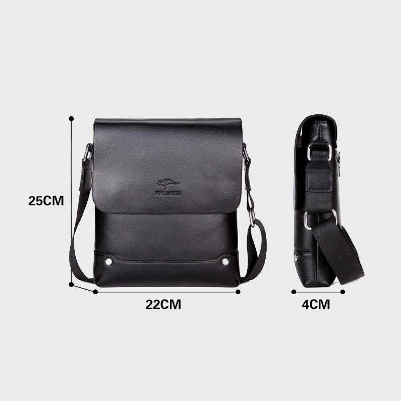 Ultra Thin Messenger Bag For Men Leisure Outings Crossbody Bag