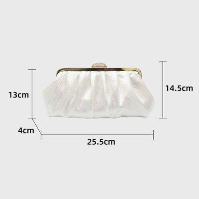 Evening Bag For Women Multi-Color Beaded Sequin Diamond Party Clutch