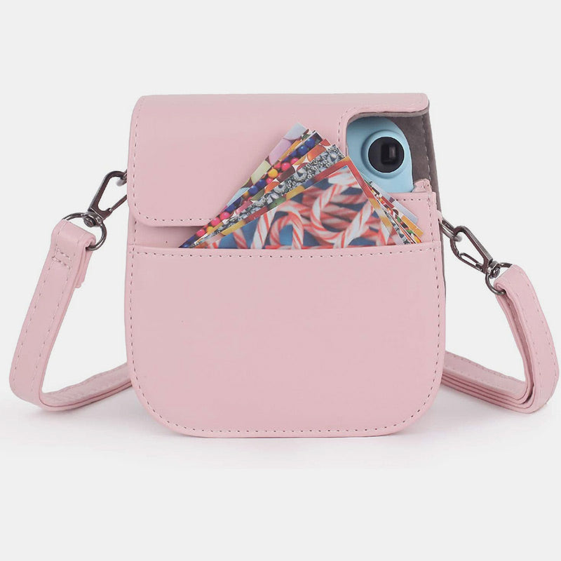 Instant Camera Crossbody Protective Case Compatible with Instax Mini 11