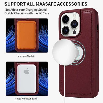 2 In 1 Clamshell Phone Case For Iphone Protective Cover