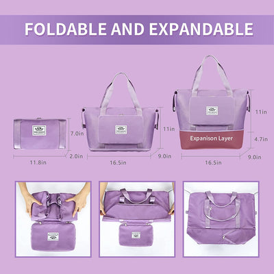 BUY 1 GET 1 FREE: Travel Bag Foldable Tote Handbag