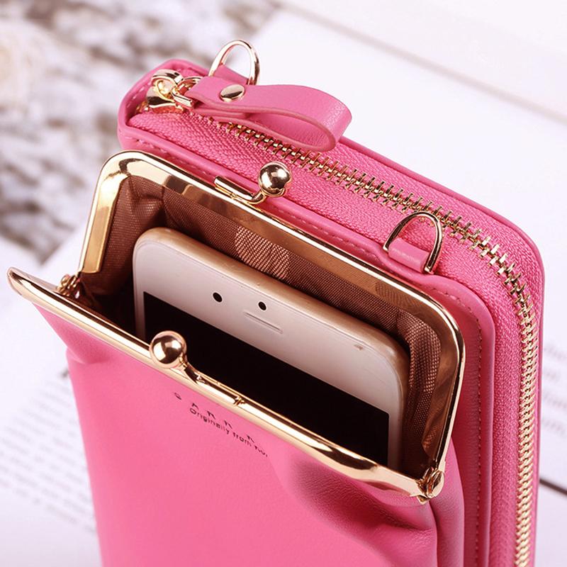 Large Capacity Kiss-Lock Wallet Crossbody Phone Bag (BUY 1 GET 1 FREE)