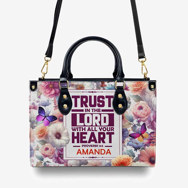 Custom Name Tote For Women Trust In The Lord