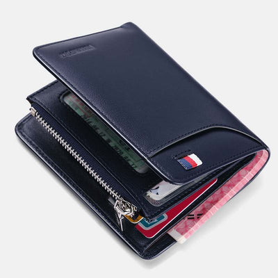 Large Capacity Genuine Leather Classic Wallet