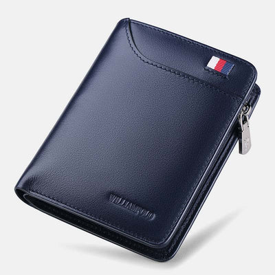 Large Capacity Genuine Leather Classic Wallet