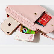 Multi-Pocket Large Capacity Solid Phone Bag