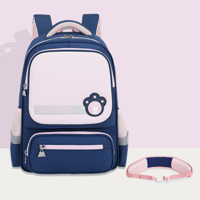 Backpack For Child Casual Cute Color Nylon Large Schoolbag