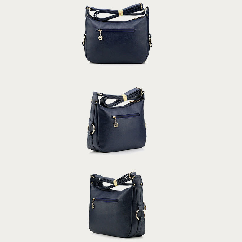 Crossbody Bag For Women Large Capacity PU Leather Shopping Bag