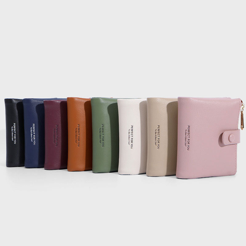 Anti-theft Classic Soft Short Wallet