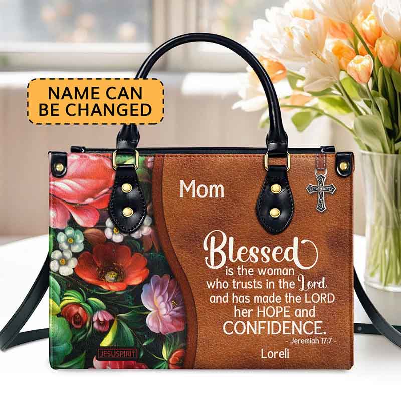 Custom Tote Blessed Is The Woman Who Trusts In The Lord