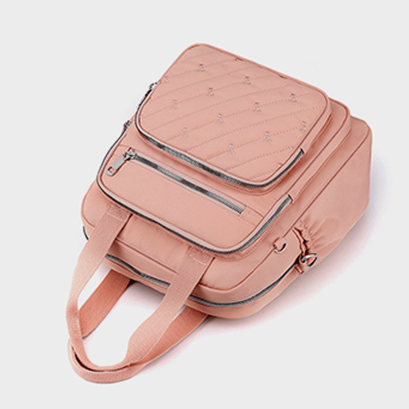 Multifunctional Lightweight Embossing Elegant Handbag Crossbody Bag Backpack