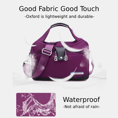 Waterproof Nylon Bag Anti-theft Multifunctional Handbag