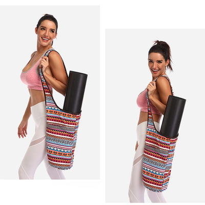 Yoga Mat Bag Original Yoga Mat Tote Sling Carrier with Large Side Pocket