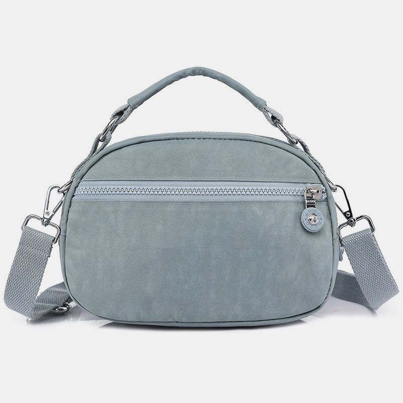 <Shipped within 24 hours> Multi-Pocket Lightweight Nylon Crossbody Bag