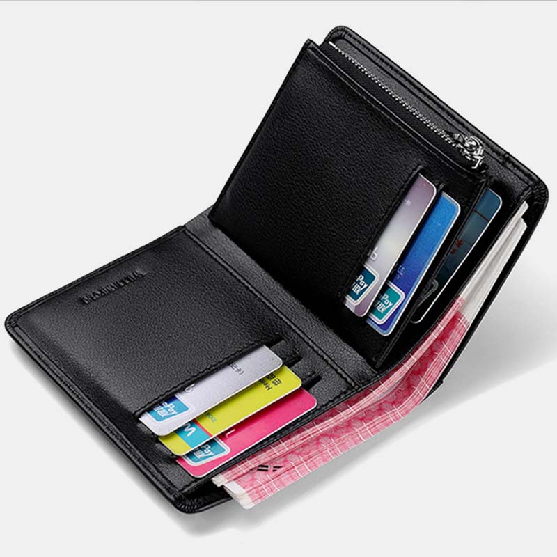 Large Capacity Genuine Leather Classic Wallet