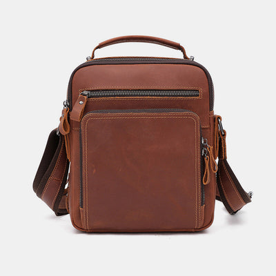 Limited Stock: Genuine Leather Messenger Bag Cross Body Bag