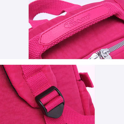 Multi-pocket Waterproof USB Charging Port School Travel Backpack