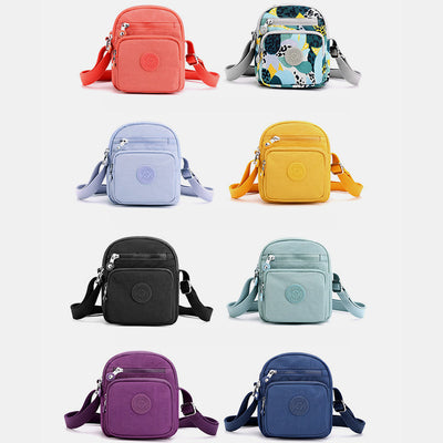 Multi-Carry Solid Color Crossbody Bag