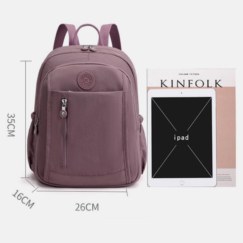 Large Capacity Waterproof Casual College Style School Backpack