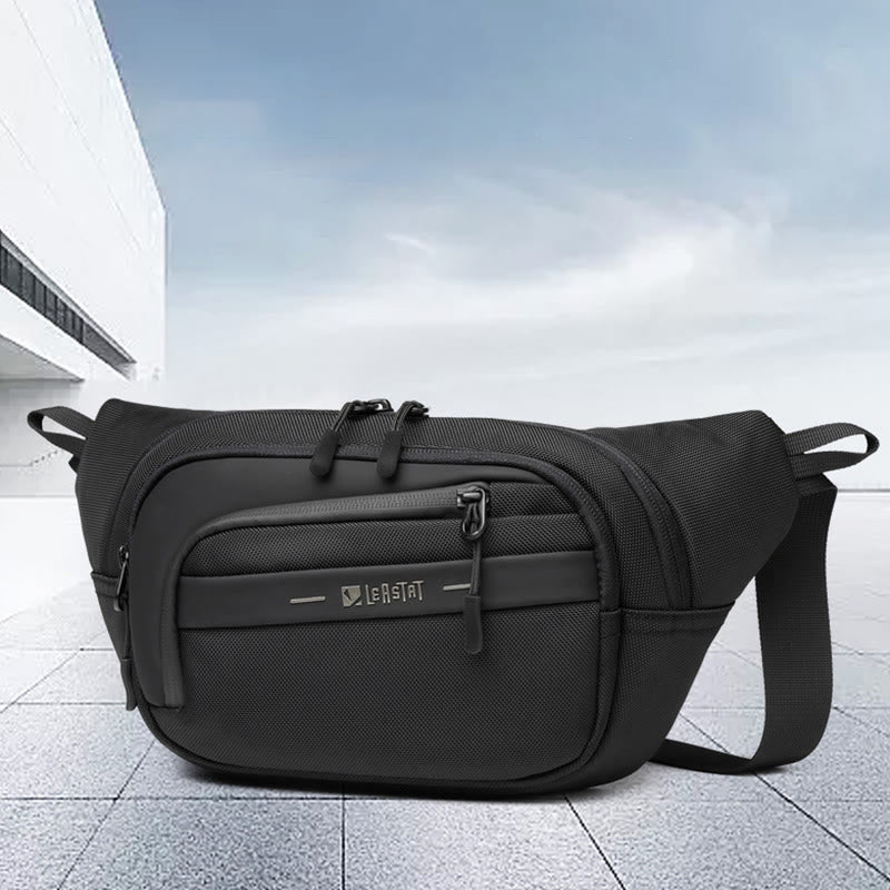 Portable Waist Bag For Men Simple Leisure Crossbody Bag