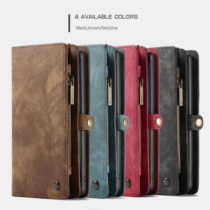 2 in 1Magnetic Wallet Detachable Case for iPhone 14/15/16, Samsung S22/S23