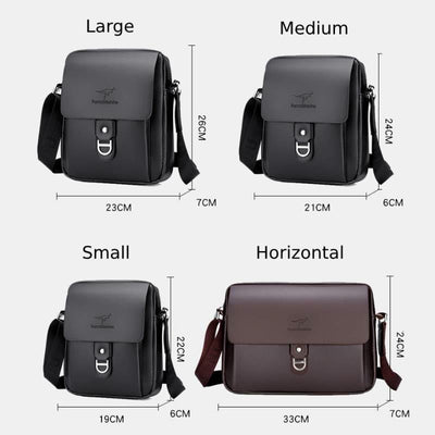 Large Capacity Retro Business Crossbody Bag