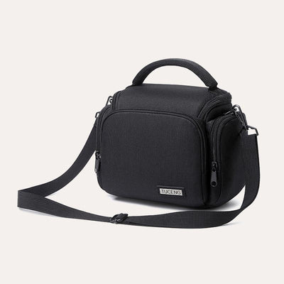 Small Camera Case Vintage Padded Camera Shoulder Bag with Crossbody Strap