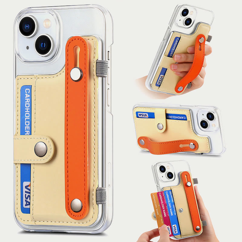 Universal Phone Wallet Credit Card Phone Grips Mini Phone Wallet Stick