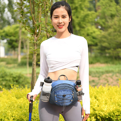 Outdoor Hiking Fishing Waist Bag with Crossbody Strap