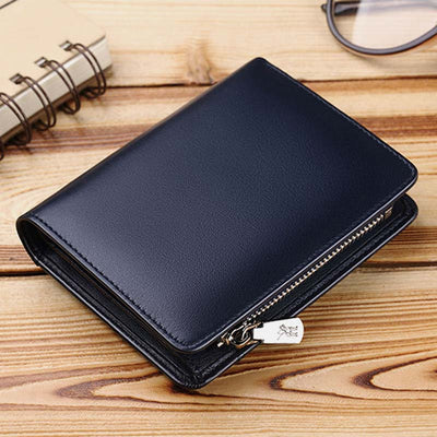 Large Capacity Genuine Leather Classic Wallet