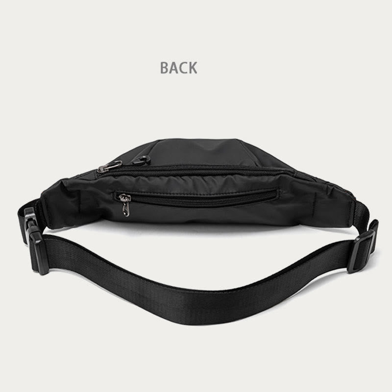 Sling Bag For Men Slim Lightweight Oxford Chest Phone Bag