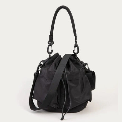 Lightweight Bucket Bag Top Handle Satchel with Crossbody Strap