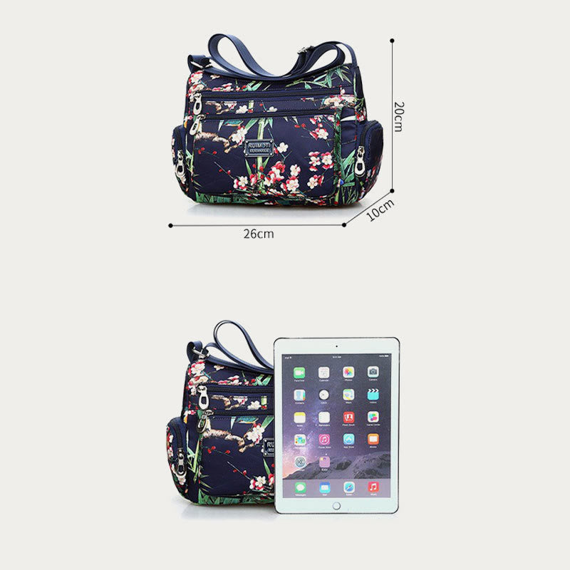 Crossbody Bag Multiple Colorful Printing Styles For Women Travel