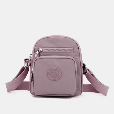 Multi-Carry Solid Color Crossbody Bag