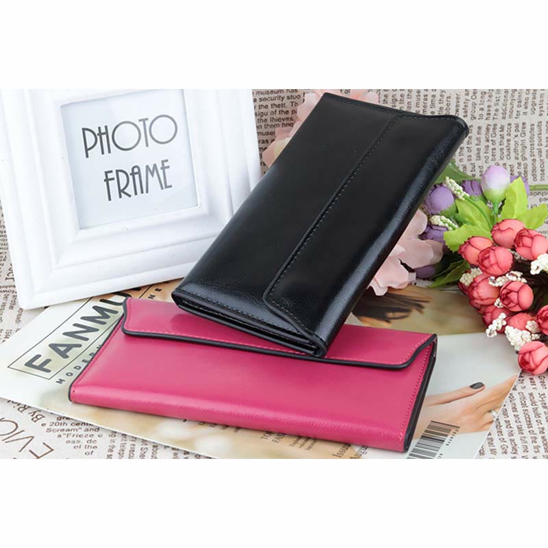 <Shipped within 24 hours> Multi-Function Minimalist Genuine Leather Wallet