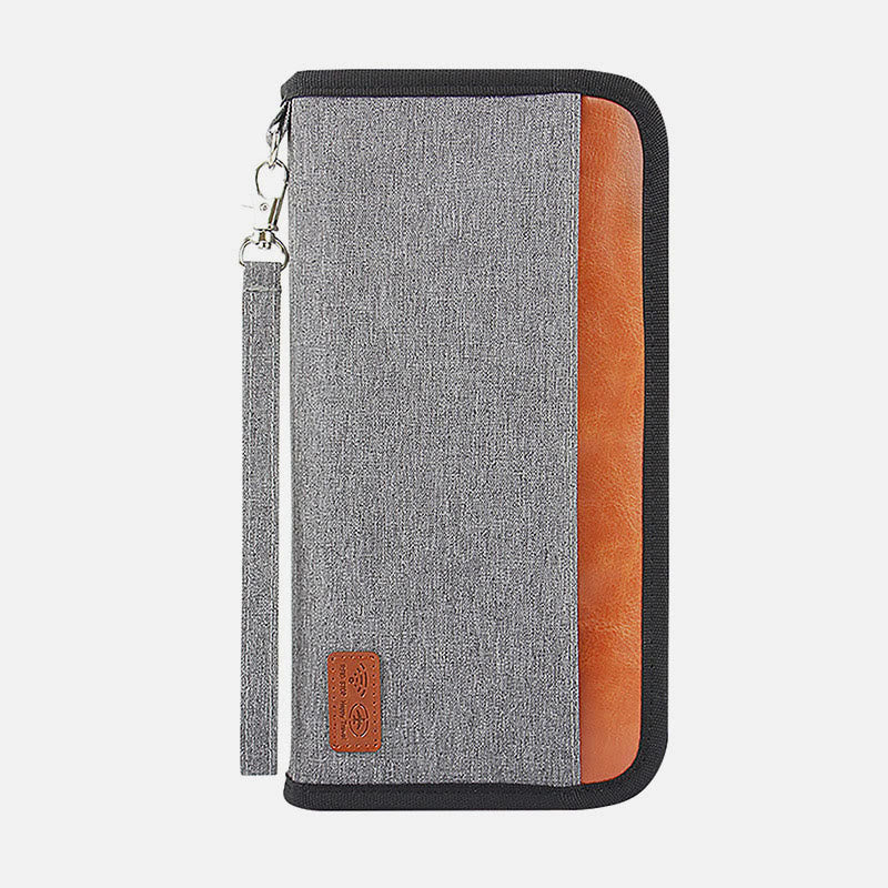 RFID Passport Ticket Holder For Travel Portable Waterproof Wallet