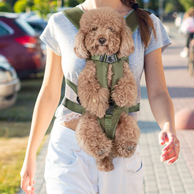 Pet Carrier For Outdoor Dogs Easy Carrying Front Chest Backpack