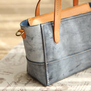 Classic Tote For Women Vegetable Tanned Leather Crossbody Bag