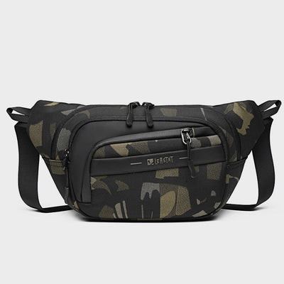 Portable Waist Bag For Men Simple Leisure Crossbody Bag