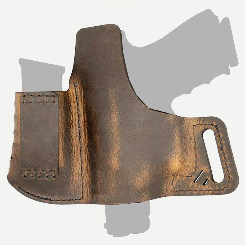 Genuine Leather Belt Holster with Mag Pouch Multiple Model for G19 P365 M1911