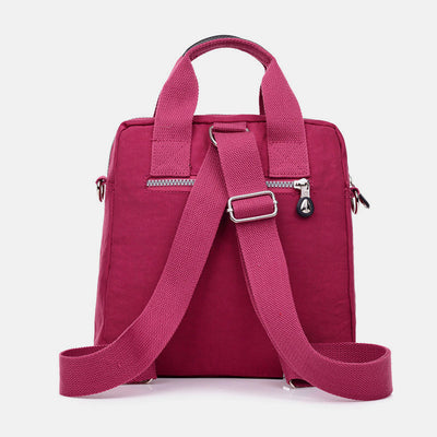 <Shipped within 24 hours> Casual Nylon Crossbody Bag Convertible Backpack