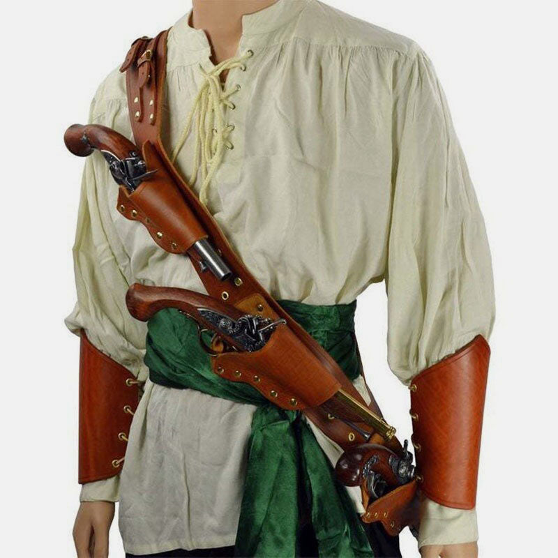 <Shipped within 24 hours> Medieval Pirate Flintlock Holster Sling Bag